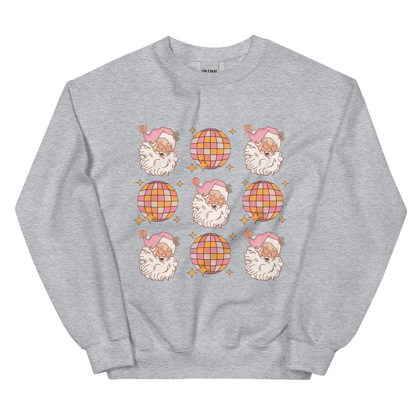 mini vintage disco santa