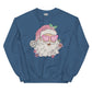 disco vintage santa crewneck