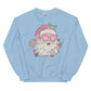 disco vintage santa crewneck