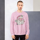 disco vintage santa crewneck