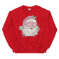 disco vintage santa crewneck