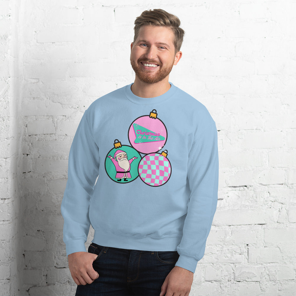 trendy christmas ornaments crewneck