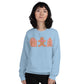 pink gingerbread cookies crewneck