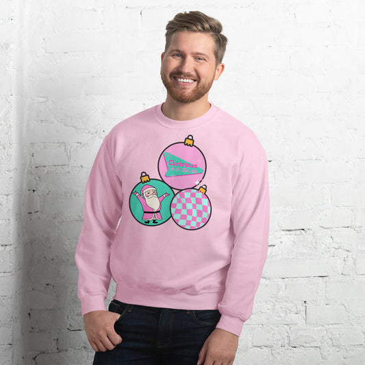 trendy christmas ornaments crewneck